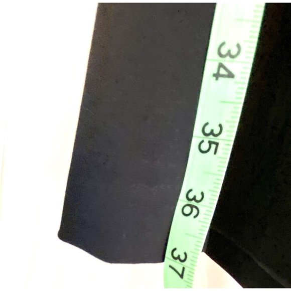 Calvin Klein Women Size 4 Classy Black Dress Sleeveless Lined Gold Buttons - Picture 9 of 14